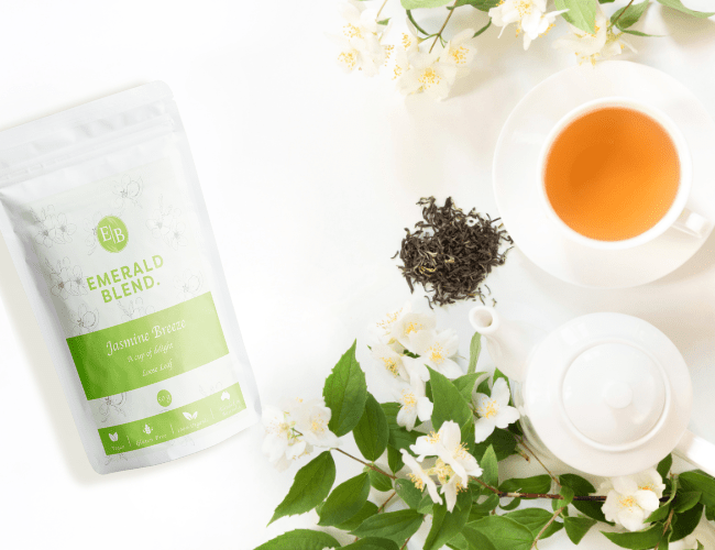 Exploring Loose Leaf Jasmine Flower and Green Tea in Australia - Emerald Blend