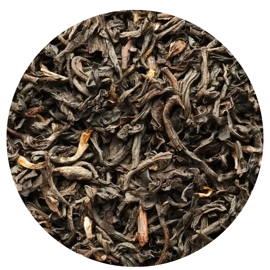 assam tea dried leaves , 100% organic loose leaf infredients