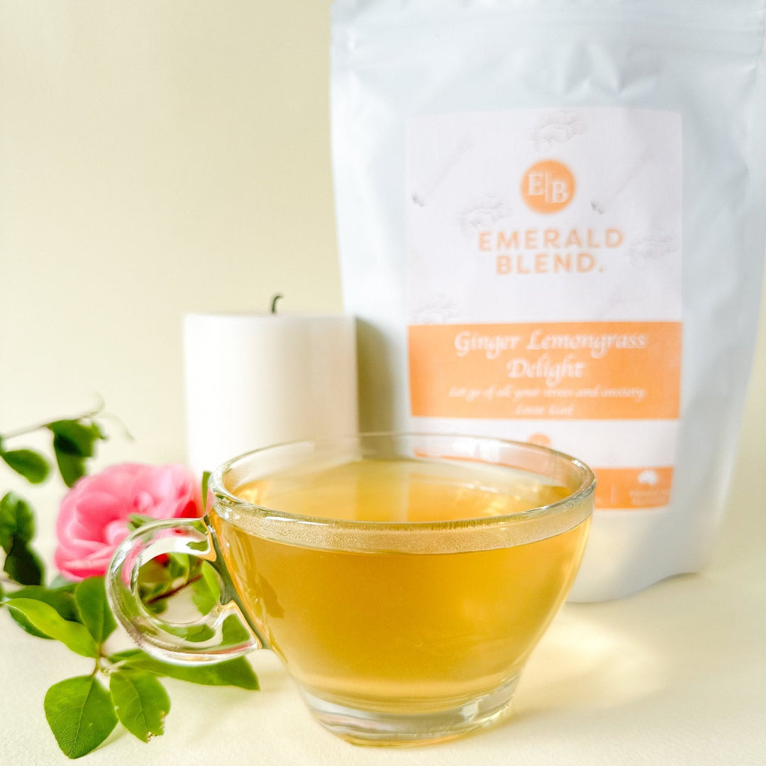 Ginger Lemongrass Delight Tea - Emerald Blend