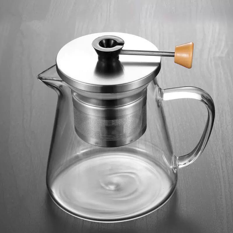 Glass Tea Pot with Strainer