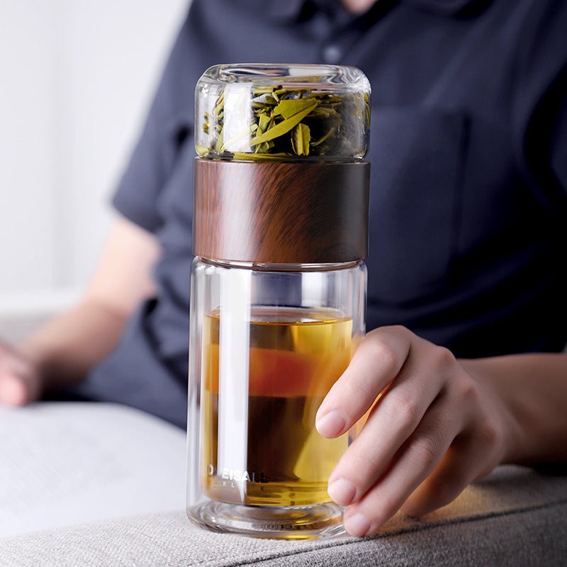 Portable Tea Cup Bottle with Infuser